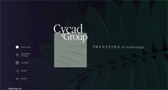 Desktop Screenshot of cycadvc.com