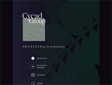 Tablet Screenshot of cycadvc.com